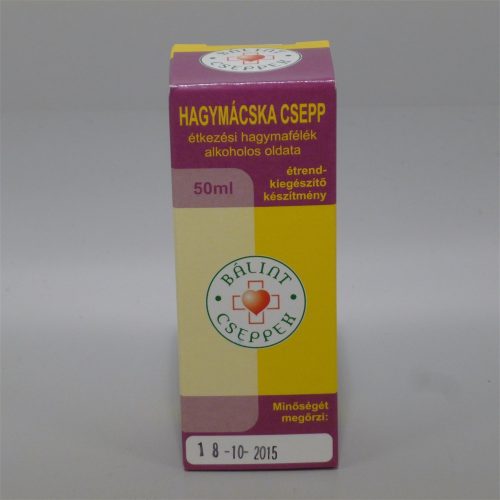 Bálint hagymácska csepp 50 ml