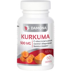 Damona kurkuma tabletta 500mg 60 db