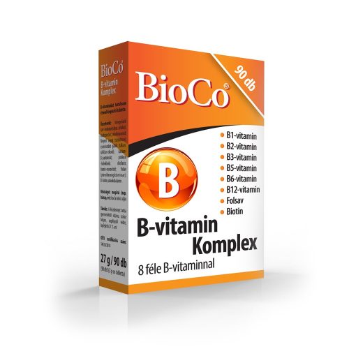 Bioco b-vitamin komplex tabletta 90 db