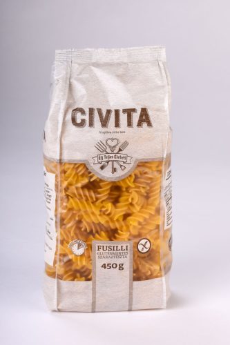 Civita kukorica száraztészta fusilli 450 g