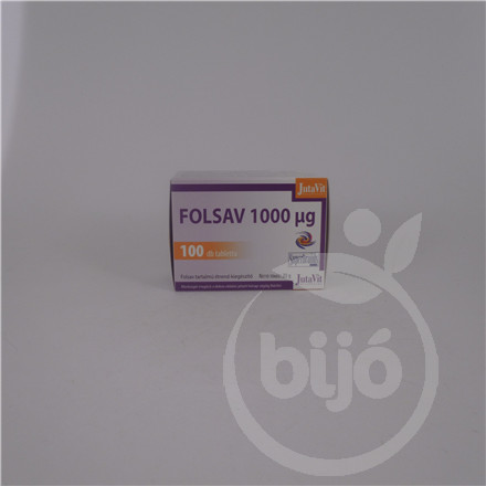 Jutavit folsav 1000 µg 100 db