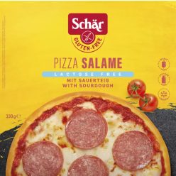 Schär gluténmentes szalámis pizza (m) 330 g