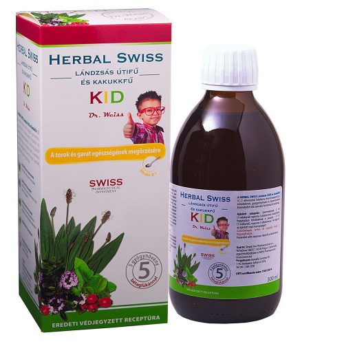 Herbal Swiss kid szirup 300 ml