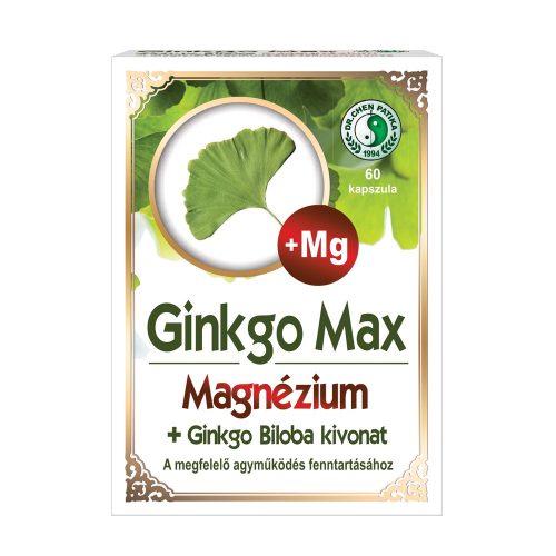 Dr.chen ginkgo max kapszula magnéziummal 60 db