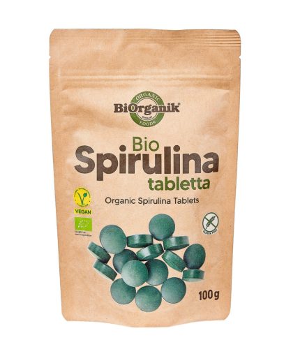 Biorganik bio spirulina tabletta 100 g