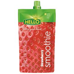 Hello smoothie eper gyümölcsturmix 200 ml