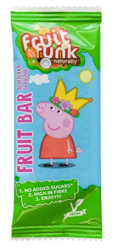 Fruitfunk gyümölcsszelet áfonyás Peppa malac 20 g