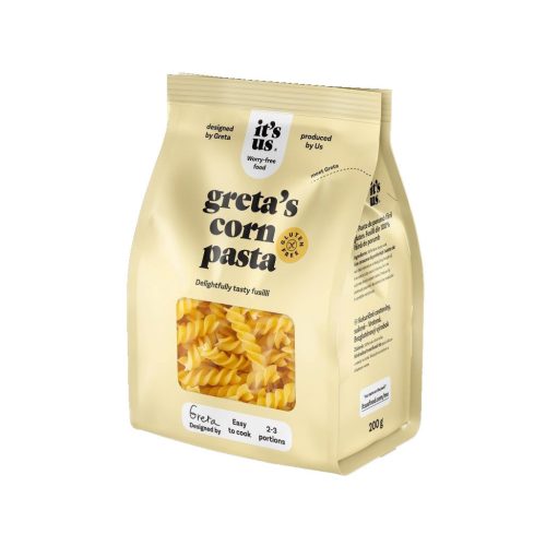 It's us greta's gluténmentes kukorica száraztészta fusilli 200 g