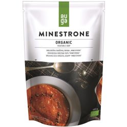 Auga bio vegán zöldséges minestrone leves 400 g