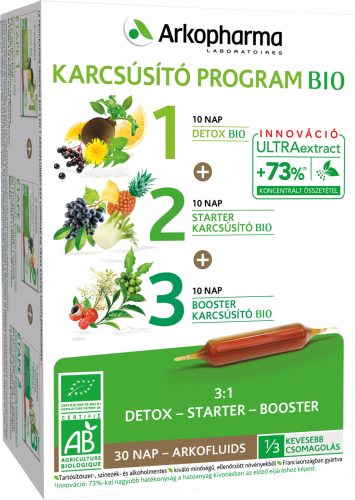 Arkofluids bio karcsúsító program ampulla 30 db