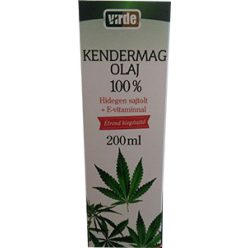 Virde kendermagolaj e-vitaminnal 100% 200 ml