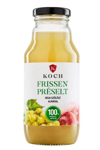 Koch frissen préselt irsai szőlőlé almával 330 ml