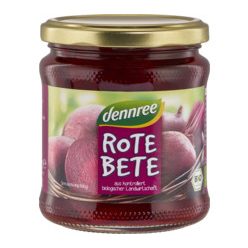 Dennree bio szeletelt cékla üveges 330 g