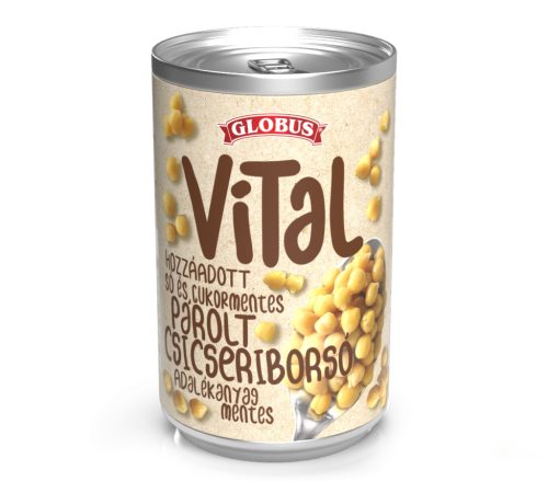 Globus vital csicseriborsó konzerv 285 g 1 db