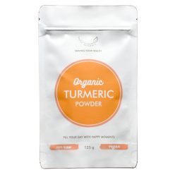 Happy Naturals organic kurkuma por 125 g