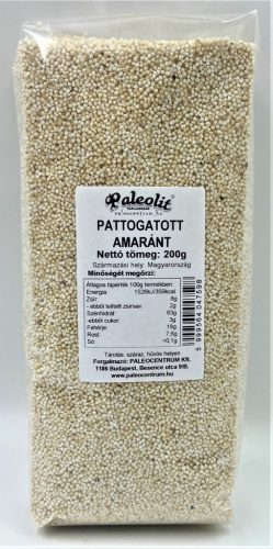 Paleolit pattogatott amarant mag 200 g