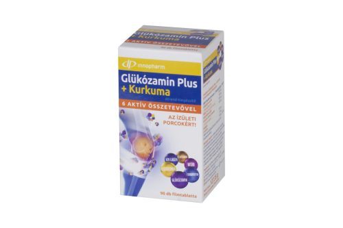 Innopharm glükózamin plus+kurkuma filmtabletta 90 db