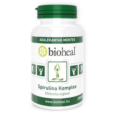 Bioheal spirulina komplex tabletta 250 db