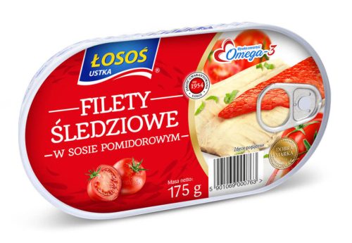 Losos heringfilé paradicsomszószban 175 g