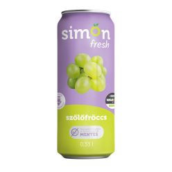   Simon gyümölcs fresh szőlőfröccs szénsavas üditőital 330 ml