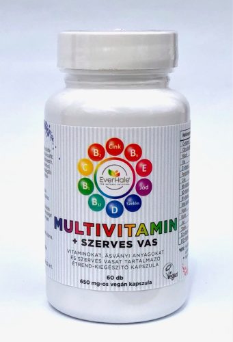 Everhale multivitamin+vas kapszula 60 db