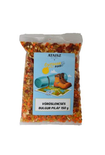 Ataisz outdoor vöröslencsés bulgur piláf 150 g