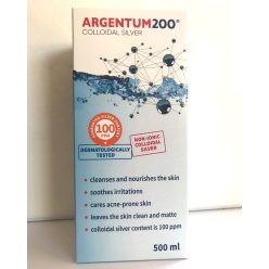 Argentum2000 ezüstkolloid 100ppm 500 ml