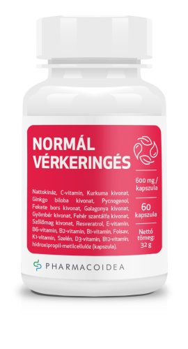 Pharmacoidea normál vérkeringés extra kapszula 60 db