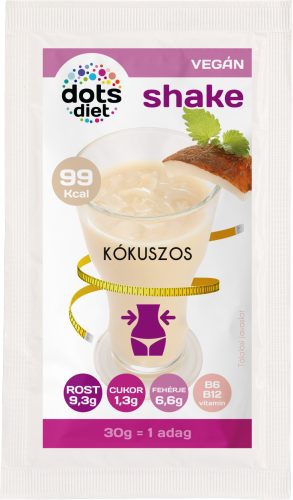 Dotsdiet shake por kókuszos ízű 30 g