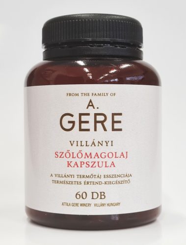 Gere villányi szőlőmag olaj kapszula 60 db