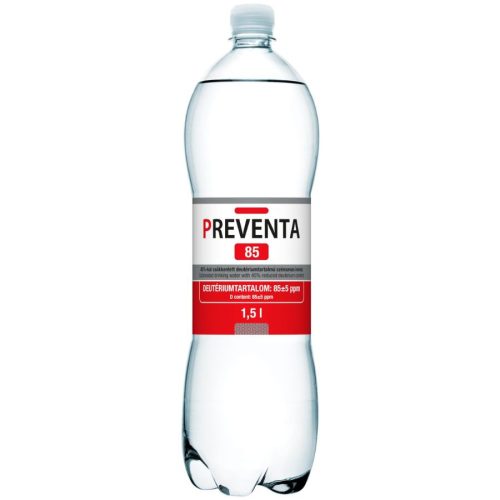 Preventa 85 csökk. deutériumtartalmú szénsavmentes ivóvíz 1500 ml