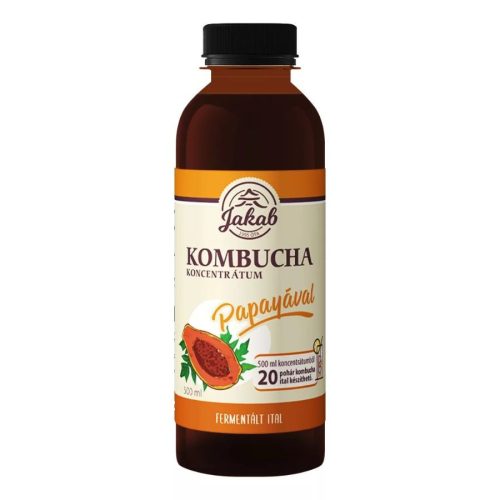 Kombucha tea koncentrátum papayás 500 ml