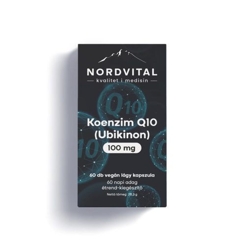 Nordvital koenzim q10 (ubikinon) kapszula 60 db