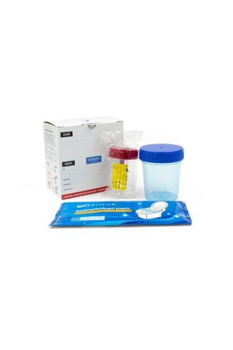 Elysium postázható, háromrészes steril széklettartály készlet 60 ml