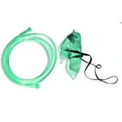 Oxigén maszk és összekötő cső gyerek