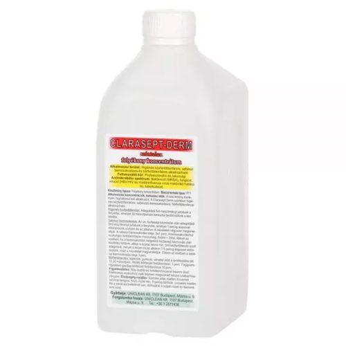 CLARASEPT-DERM bőrfertőtlenítő utántöltő 1000 ml színtelen