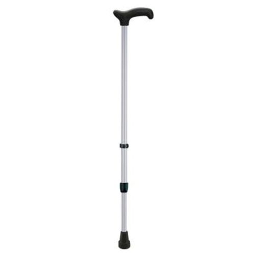 B-4341 alumínium, állítható járóbot íves/ T  markolattal