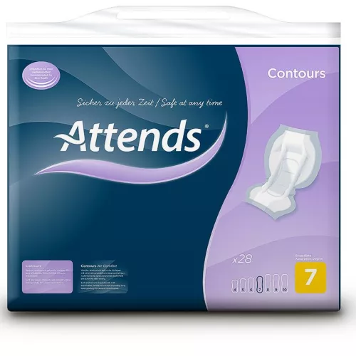Attends Contours Regular 7 (1865 ml) inkontinencia betét