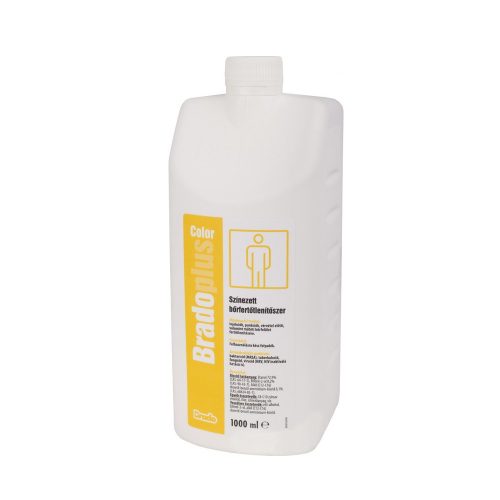 BRADOPLUS COLOR bőrfertőtlenítő 1000 ml színezett