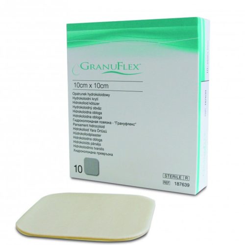 GRANUFLEX 15 X 15 CM hydrocolloid kötszer