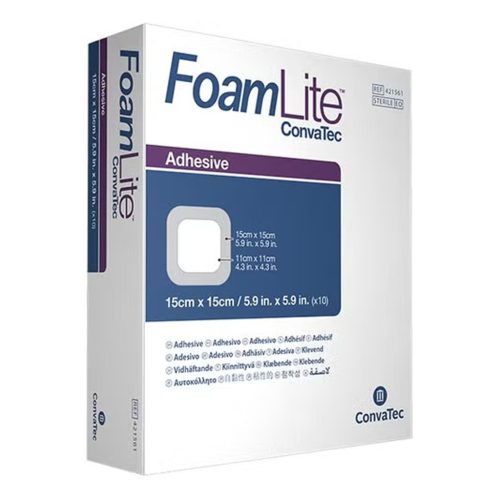 FOAM LITE CONVATEC ÖNTAPADÓ HABKÖTSZER 15 X 15 CM