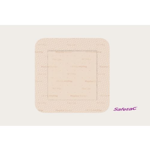 MEPILEX BORDER FLEX 5 RÉTEGŰ, EXTRA KOMFORTOS HABKÖTSZER 15 X 15 CM