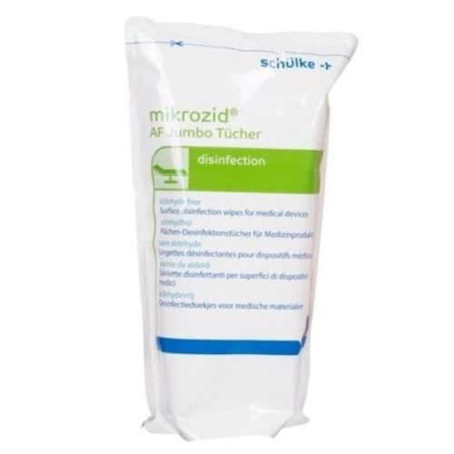 Fertőtlenítő törlőkendő MIKROZID AF wipes utántöltő 150 lapos (14,5x18 cm)
