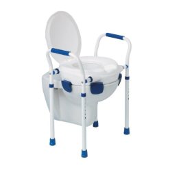 WC magasító beépített WC fölé - karfával, tetővel
