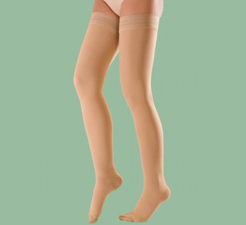 ELASTOFIT AG I-es erősségű kompressziós combtőig érő harisnya - 1 pár