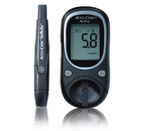 Vércukormérő Accu-Chek Active Kit