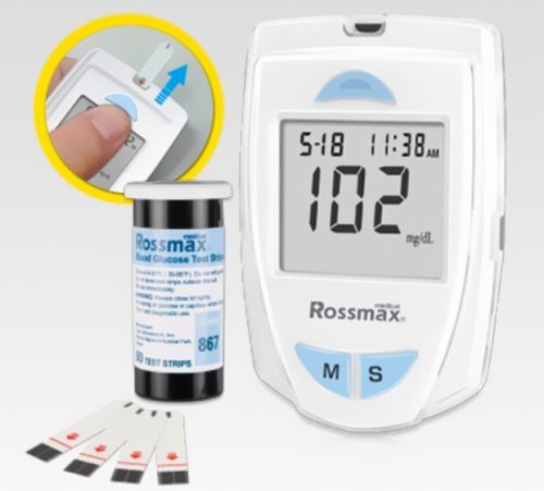 Vércukormérő Rossmax CB100