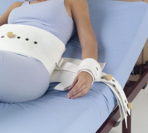 Betegrögzítő csuklófixáló pánt mágneszárral AD62