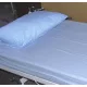 Vízhatlan ágyvédő PVC fehér lepedő 130x200 cm