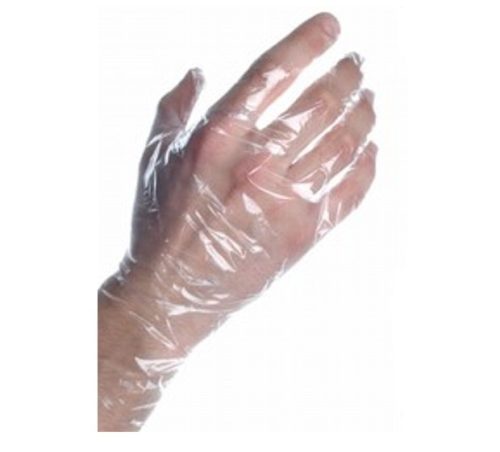 Fólia kesztyű polyetylen 100 db